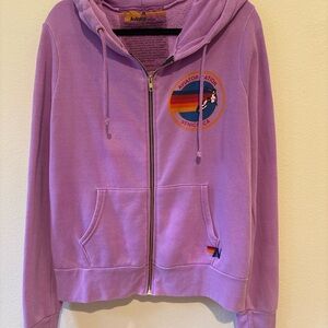 Aviator Nation Purple Hoodie